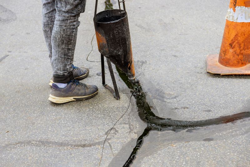 Asphalt Crack Sealing in Greenville, SC