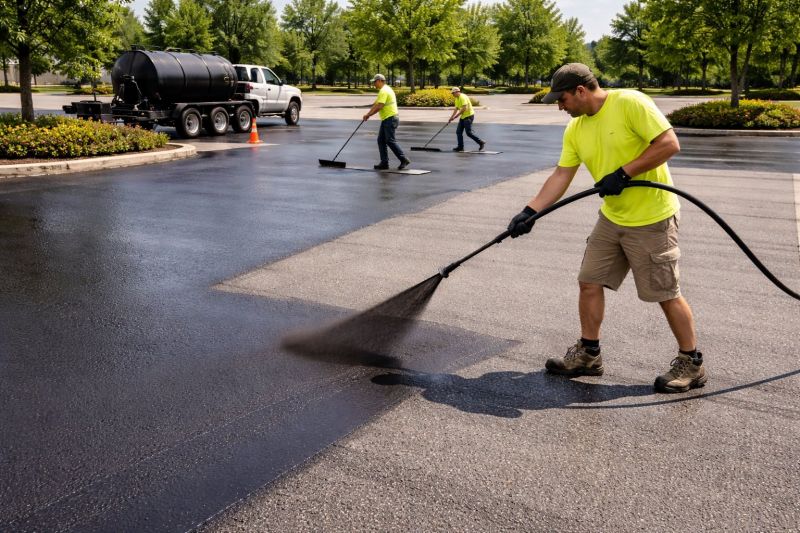 Asphalt Parking Lot Sealing in Fort Collins, CO