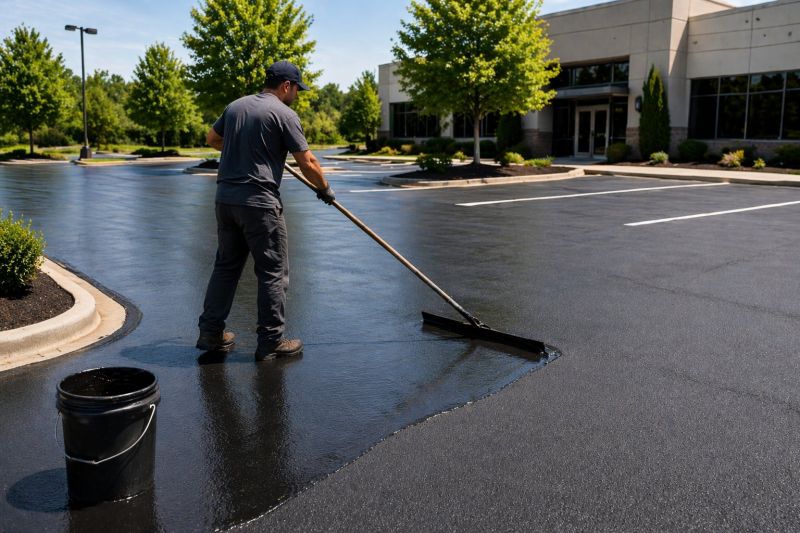 Asphalt Parking Lot Sealing in Tampa, FL