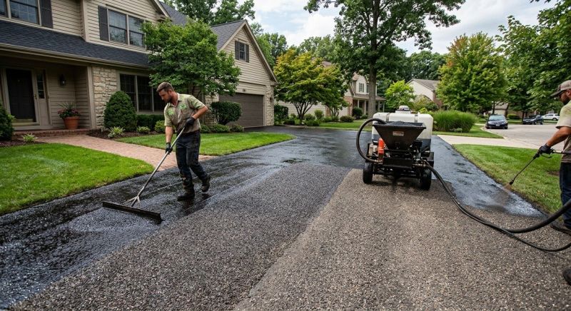 Asphalt Sealcoating in Grand Rapids, MI