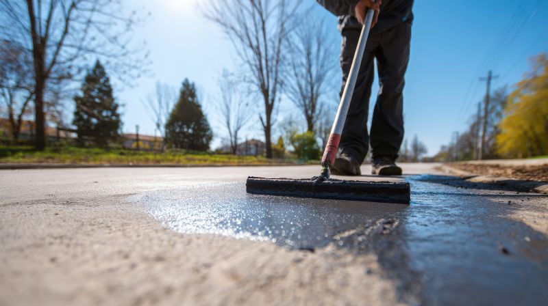 Asphalt Slurry Sealing in Fort Collins, CO