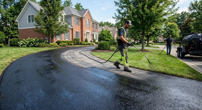 Blacktop Sealcoating in Denver, CO