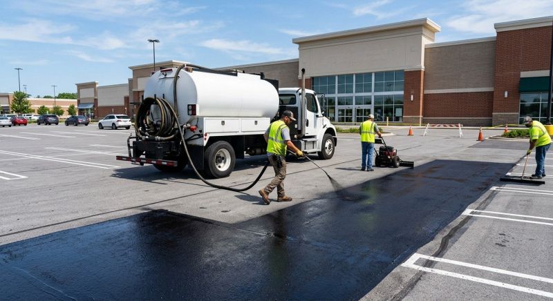 Commercial Asphalt Sealing in Columbus, OH
