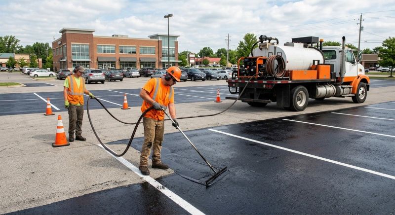 Commercial Parking Lot Sealing in Fort Collins, CO