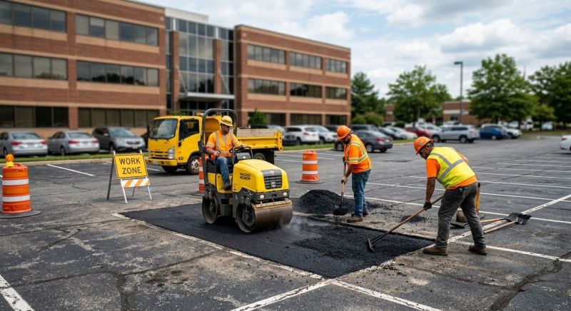 Commercial Pavement Repair in Palm Springs, CA