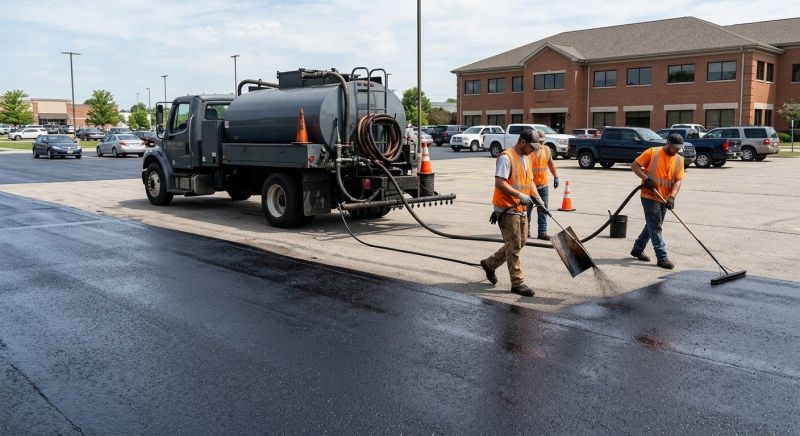 Commercial Pavement Sealing in San Antonio, TX