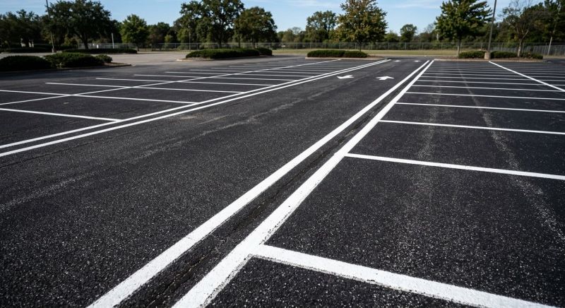 Parking Line Painting in Suwanee, GA