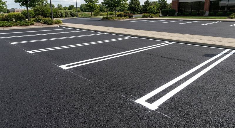 Parking Line Painting in Lawrenceville, GA