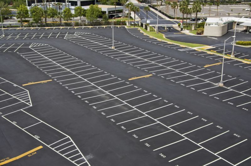 Parking Lot Painting in Suwanee, GA