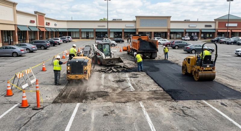 Asphalt Parking Lot Repair in Temecula, CA